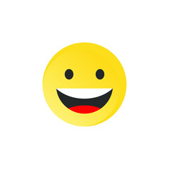 set of emoticon smile icons