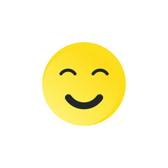 set of emoticon smile icons