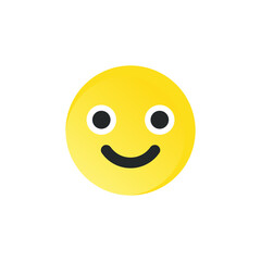 set of emoticon smile icons