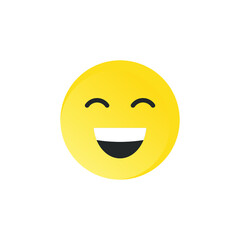 set of emoticon smile icons