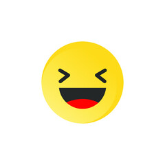 set of emoticon smile icons