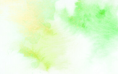 和紙による抽象的背景素材（ブルーとグリーン）