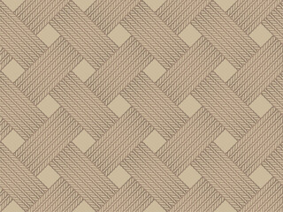 Vector seamless texture intertwined nautical rope knot