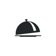 simple cutlery and food icon