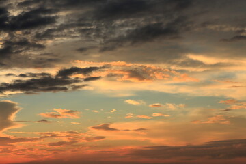 set of pictures of the beauty of nature in the morning
