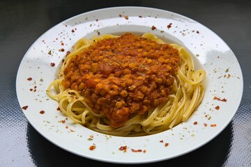 Linsenbolognese