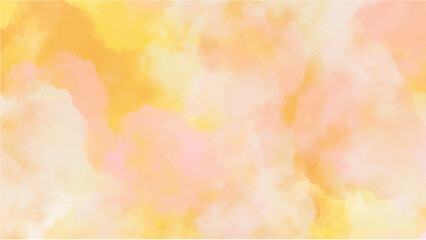 Orange watercolor background for textures backgrounds and web banners design