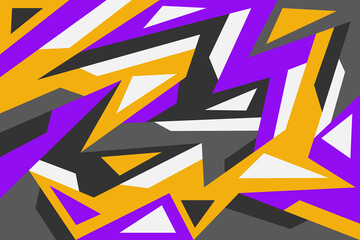 Simple background with abstract colorful geometric pattern. Abstract interior wallpaper