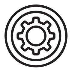 high temperature line icon