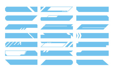 スタイリッシュなテロップデザイン
