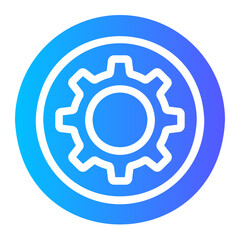 high temperature gradient icon