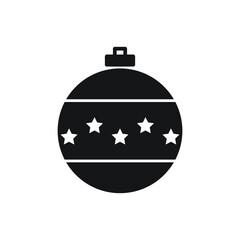 christmas icon. New year illustration