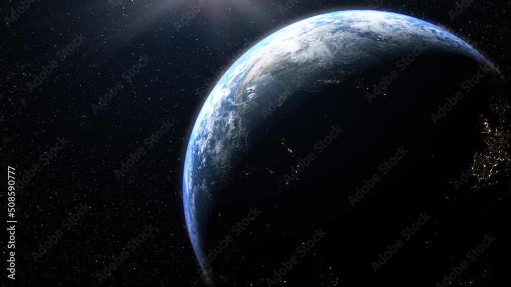Poster Global Positioning System GPS of navigation satellites or satnav transmit data coverage around planet Earth