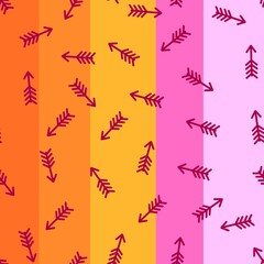 Summer stripes seamless arrows pattern for fabrics and packaging and gifts and linens and kids and wrapping paper
