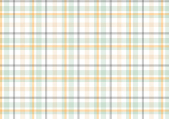 Plaid pastel color fabric pattern