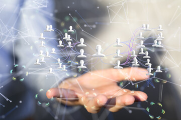 team hierarchy connection group digital