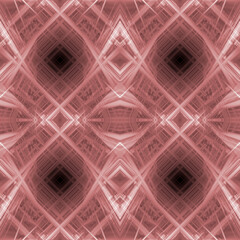 Abstract geometric background with a pattern of pink stripes on a black background.