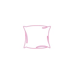 Pillow Logo Vector Icon template