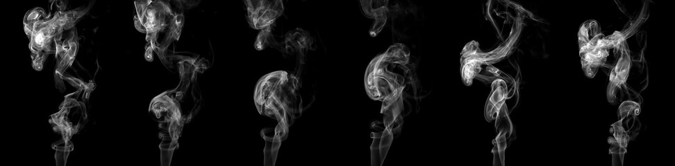 smoke black background	
