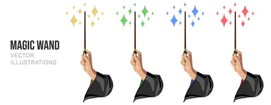 Magic Wand Illustrations