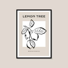 Bohemian minimalistic art print poster for your wall art collection and interior design decoration 