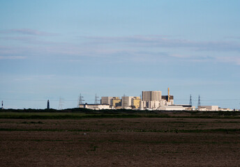 Fototapeta na wymiar Dungeness Nuclear Power Station