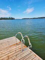 pier on the sea