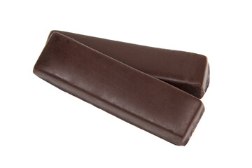 Protein glazed bar energy  isolated on the white background