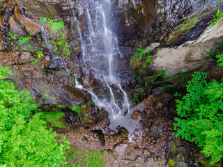 Fototapeta na wymiar Samodivsko Praskalo Waterfall in Bulgaria