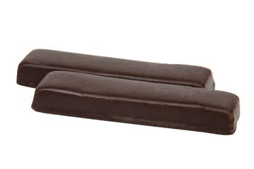 Protein glazed bar energy  isolated on the white background