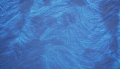 Obraz premium blue tangled pattern hair.shagpile fur design fabric background