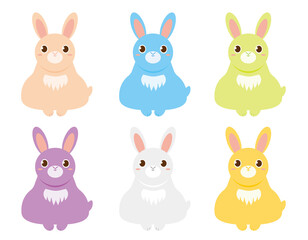 かわいいうさぎ　イラスト