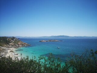 Obraz premium Islas Cies, Vigo, Galicia, España