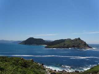 Islas Cies, Vigo, Galicia, España