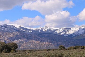 Fototapeta premium Cordillera nevada