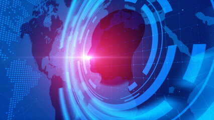 The concept of using the intelligent human brain of the future or artificial intelligence technology.