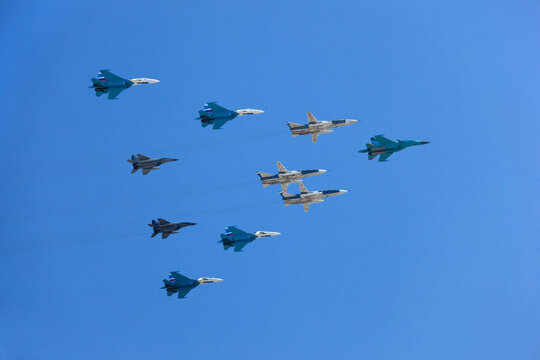 Fighters in the skies