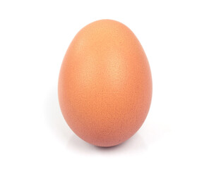 Eggs isolated on white background. eggs are natural gifts. Rich in nutrients.
