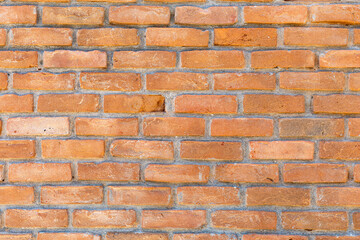 red brick wall antique decor background