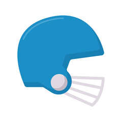 Fototapeta premium Helmet vector flat icon for web isolated on white background EPS 10 file