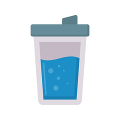 Sports Shaker vector flat icon for web isolated on white background EPS 10 file