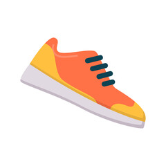 Sports Sneaker vector flat icon for web isolated on white background EPS 10 file
