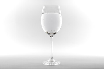 water in a glass