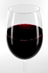 wine in a glass