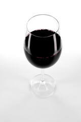 wine in a glass