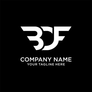 Letter BOF logo design concept. initial BOF Logo Business Concept. Premium Business logo icon. White color on black background.