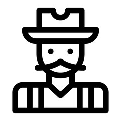 Bavarian Line Icon Vector