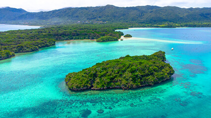 【空撮】石垣島 川平湾