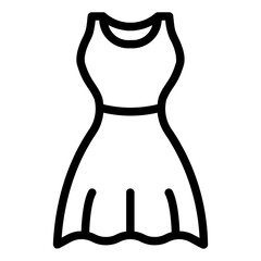 dress line icon