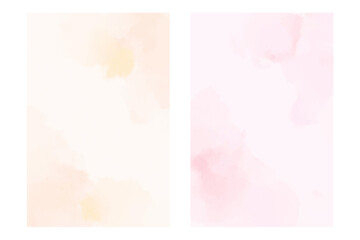 Pastel watercolor background collection